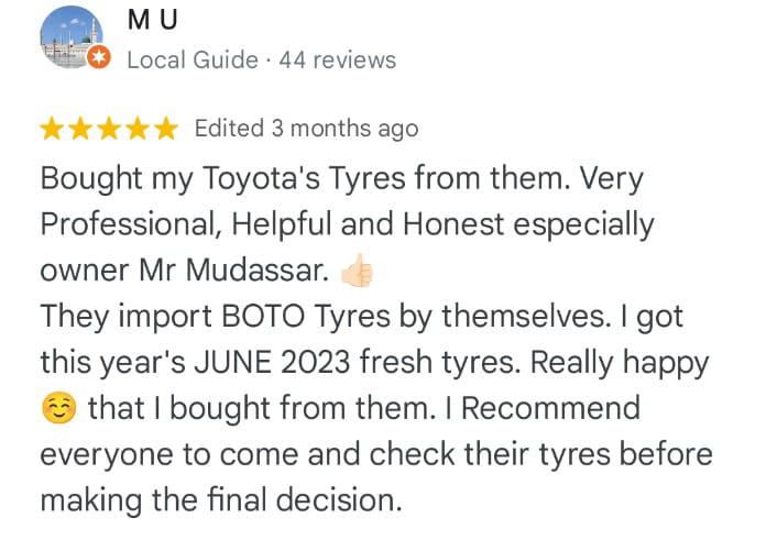Customer Review