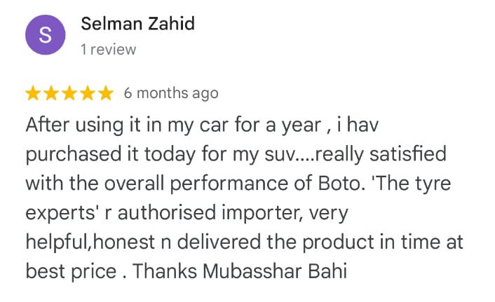 Customer Review